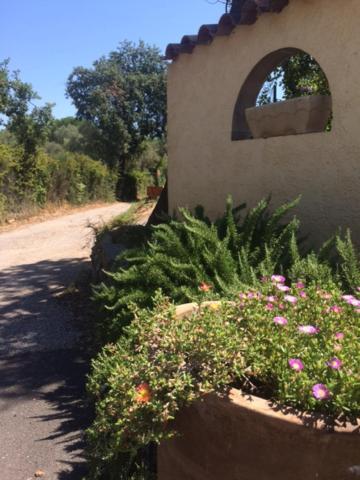 Gite Le Chalet Des Milles Et Un Chemins Castelnou Exterior photo